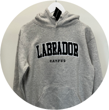 Labrador Campus Grey Hoodie